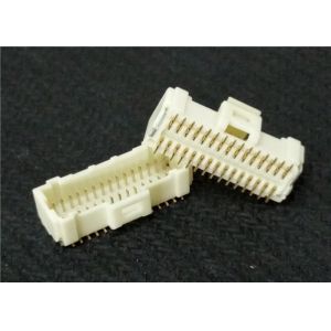 180 degree dual row wafer connector with 1.0mm pitch vertical mounting style SMT