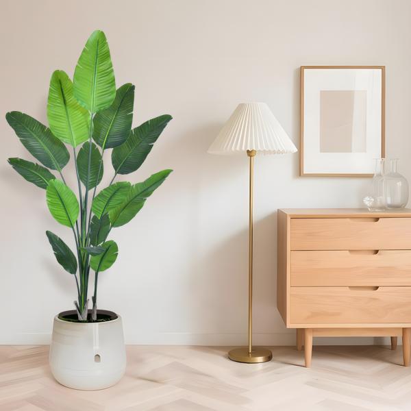 Wholesale 180cm (5.9ft) Artificial House Plants Indoor Bird of Paradise Tree - Model K | Haihong Factory Direct | Large Faux Plants for Home Decor |