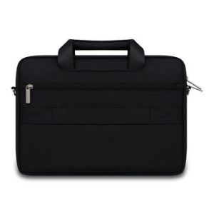 China Lightweight Black Business Laptop Bags Briefcases Water Resistant on sale