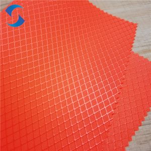 148gsm Diamond Honeycomb Pattern Outdoor 100 Polyester Oxford Fabric For Bag