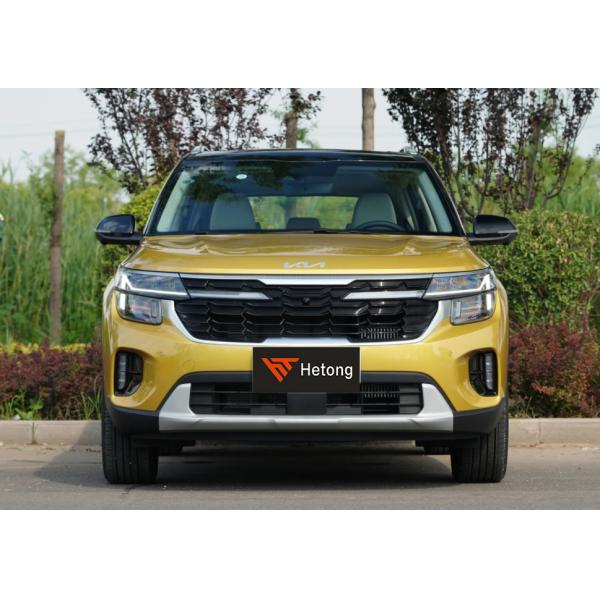 2023 Kia Seltos 5 Seats SUV Gold Fuel Vehicle 1.4T 140hp L4 DCT Luxury Roof Rack