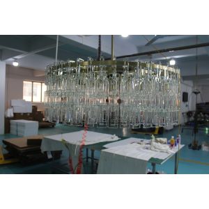 Customized Marignan Round Chandelier 122cm Perfect Combination of Crystal and