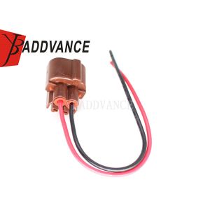 2 Way Female Sumitomo Wire Harness / MT Series Brown Loom Pigtail Wire