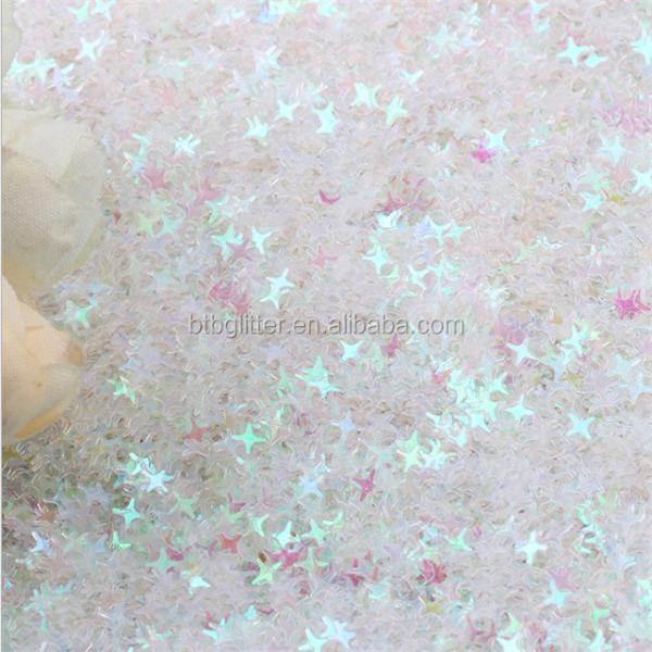 Nail Beauty Products Over Sky Star Sequin Mixed Glitter Mixed Color Chunky Glitter with Thousand Choices Offered