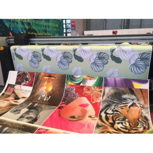 China 5500W Gross Power Epson Head Printer With 3 Epson Print Head Roll To Roll Plate Type on sale