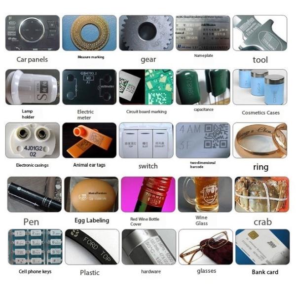 Metal Fiber Laser Marking Machine HXT-20W Jewelry Laser Marking Industrial Line Laser