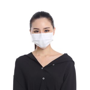 White Color 3 Ply Disposable Face Mask CE FDA ISO13485 Certification