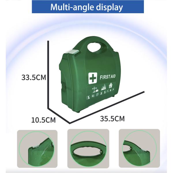 Work Place Survival Medium Workplace First Aid British Standard HSE Emergency Box Kit for Work 25-100 Person Hse