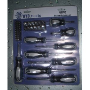 Quality 41 pcs screwdriver set ,with 12 pcs sockets . for sale