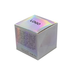 Non-toxic Empty Paper Skincare Face Cream Packaging Box CMYK Pantone Colour