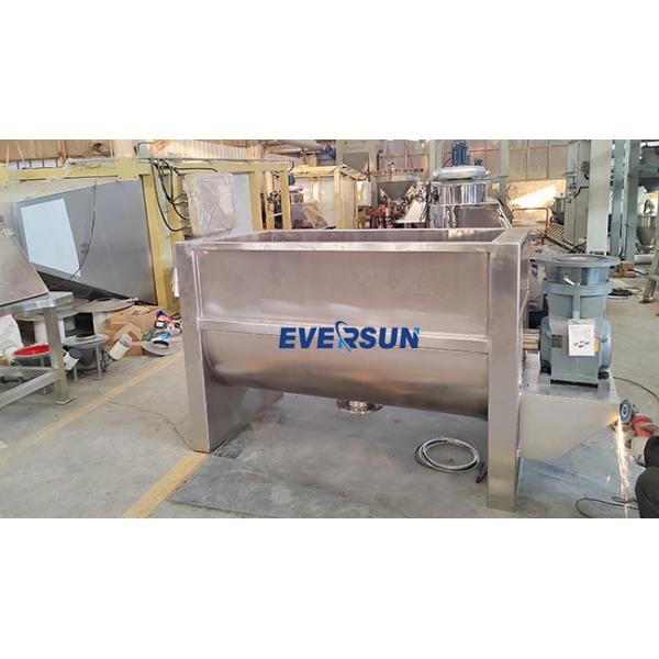 300L Stainless Steel 304 Double Ribbon Powder Mixer 2000l Ribbon Mixer 500kg