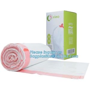 Biodegradable Compostable 13 Gallon Trash Bags Large Tall Kicthen Drawstring