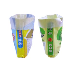 Reusable Plastic Woven Sacks , BOPP Laminated PP Woven Bags For 25Kg Rice