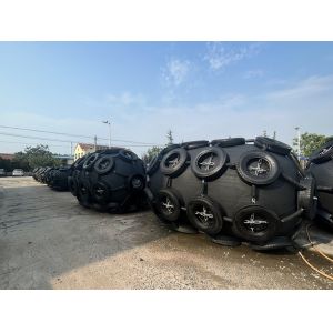 Yokohama Naturail Rubber Fender With Stock Rubber SS Black / Grey