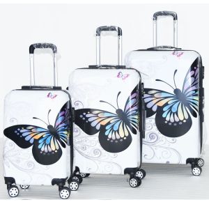 Butterfly ODM Travel Trolley Suitcase