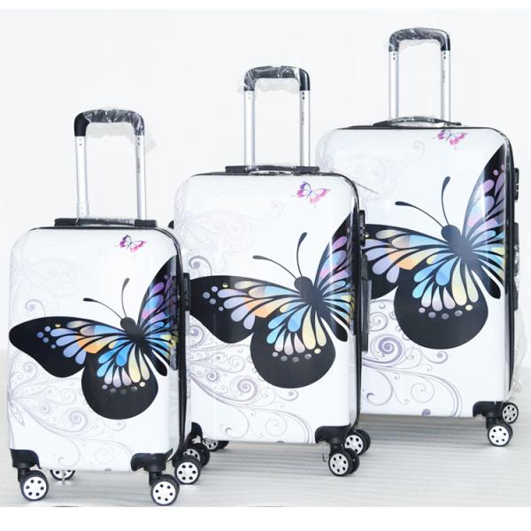 Buy Butterfly ODM Travel Trolley Suitcase at wholesale prices