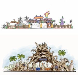 Quality Custom Landscape Design Renderings With 3D Modeling Plant Database And Multilingual Support for sale