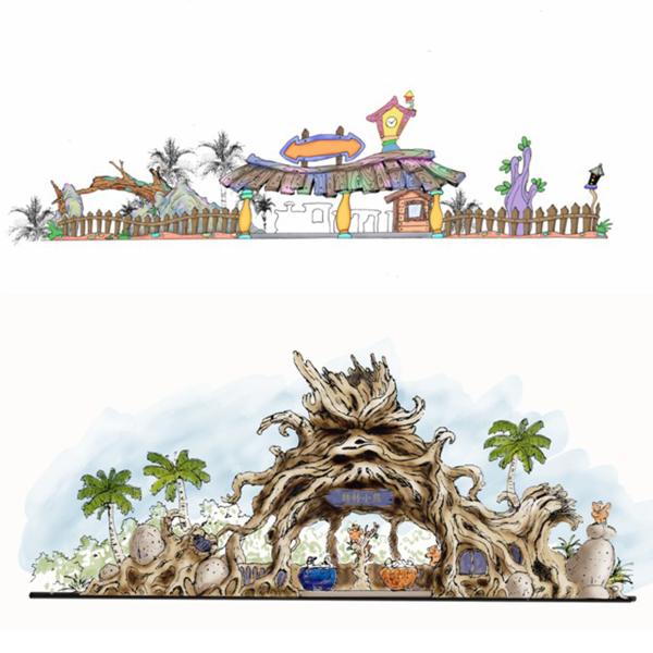 Custom Landscape Design Renderings With 3D Modeling Plant Database And