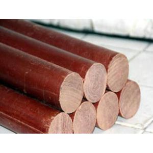 ISO9011 Standard Phenolic Cotton Rod 10-200mm OD For High Voltage Application