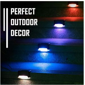 16pc Set Waterproof Solar Powered Decking Light Step lamp For Stairs, Fences,