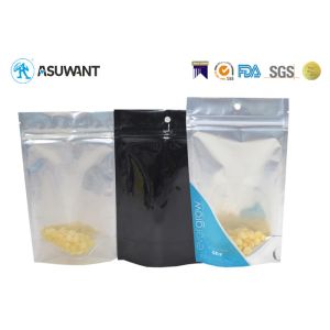 Stand Up Smell Proof Zipper Bags Weed Medical Packaging Bags