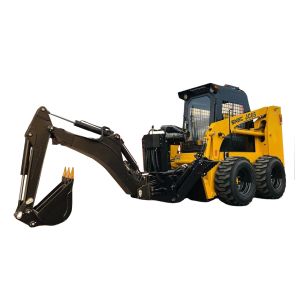 Quality 2700kg Skid Steer Loader with Backhoe Attachments SNSC JC45 JC60 EPA Euro V Engine for sale