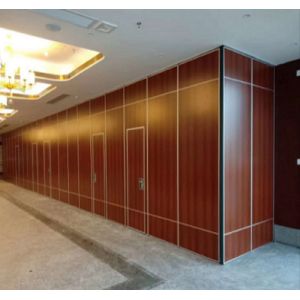 Acoustic Movable Wooden Sliding Partition Walls Easy To Operate