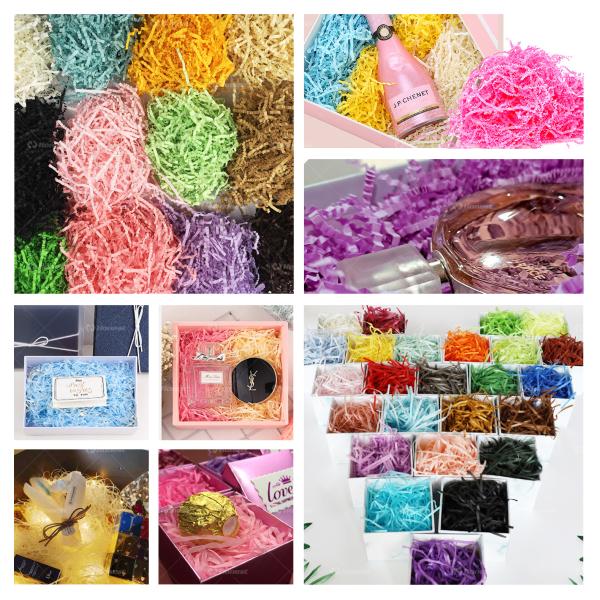 Crinkle Cut Paper Machine Gift Box Wrapping Paper Strips Making Machine Crinkle Paper Making Producing Machine