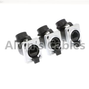 Alvin's Cables 3 Pcs RJ45 Waterproof Coupler Socket Connector IP65 Ethernet