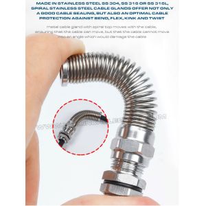 Stainless Steel Metric Cable Glands