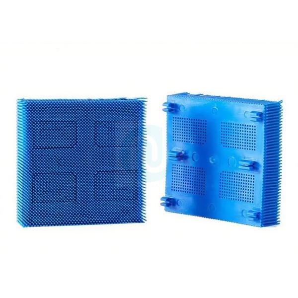 96386003 Blue Nylon Bristles Blocks Square Foot For Gt3250 Cutter 101x101x26mm