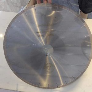 Sharpness 14'' 16'' U-slot Blade Silent Porcelain Cut Blade Ceramics Diamond Saw