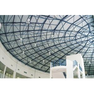 Buy Space Frame Pre-engineered Building With Cone , Bolted Spherical Ball / Hollow Ball at wholesale prices