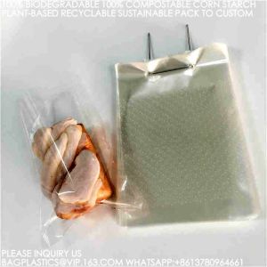 Recyclable Sustainable Micro Perforate Bag With Customized Size BOPP Wicket