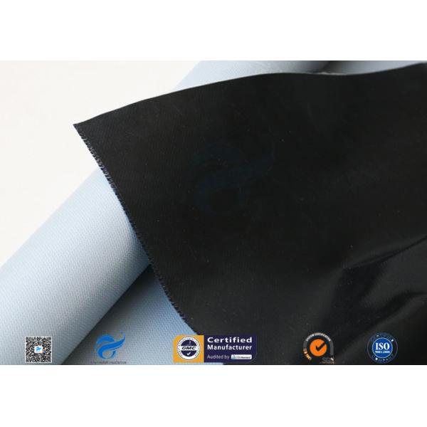 15oz Black Silicone Coated Fiberglass Fabric For Thermal / Electrical Insulation