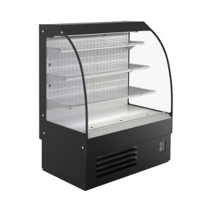 Commercial Open Front Vegetable Display Chiller With Plug In Compressor