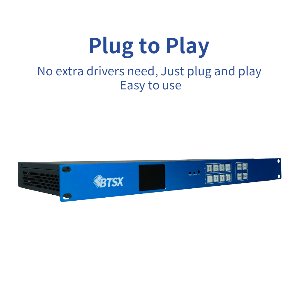 Quality Advanced 4K Video Wall Controller for High-Resolution Displays and Control Rooms for sale