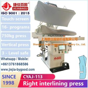 Automatic Blazer Suit Jacket Press Machine Sleeve Front Stretch