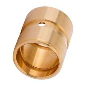 Lubrication Hole Grooves Turned Tempered Cylindrical Manganese Bronze Sliding