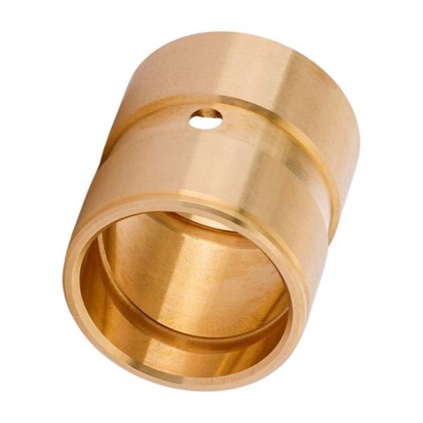 Lubrication Hole Grooves Turned Tempered Cylindrical Manganese Bronze Sliding