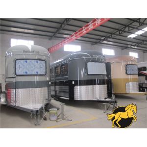 2 Straight Load China Horse Float-Deluxe