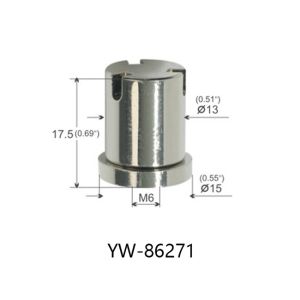 Nickel Surface Treatment Ceiling Cable Hanging System Coupler Hardware YW86267