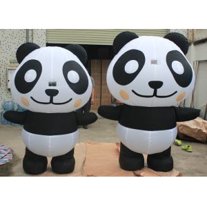 Giant Inflatable Panda Bear For Promotion , Attractive Custom Inflatable