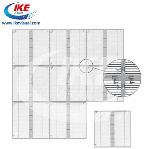 HD Mesh 3D Transparent LED Module Glass Transparent Advertising Display