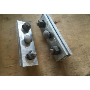 Durable Power Line Fittings Dead End Cable Clamp Three Bolt Guy Clamp
