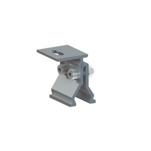 Architectural Framed Metal Roof Solar Mounting System Aluminum Attachments