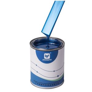 Car Refinish Paint with Liquid Viscous Automotive 1k Basecoat