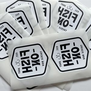 Custom Private Coated Thermal Paper Labels Adhesive Sticker Printing