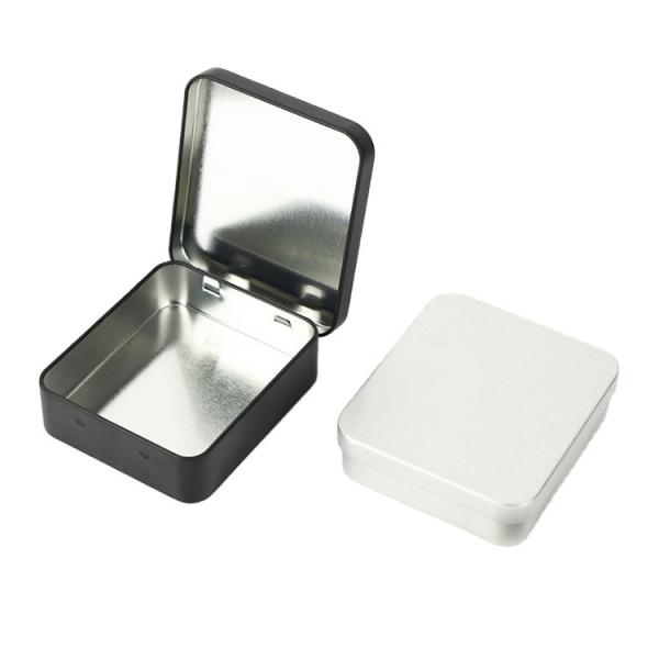 Buy Cool Mint Tins Square Metal Case Cheap Mint Packaging Tin Box CMYK Printing at wholesale prices