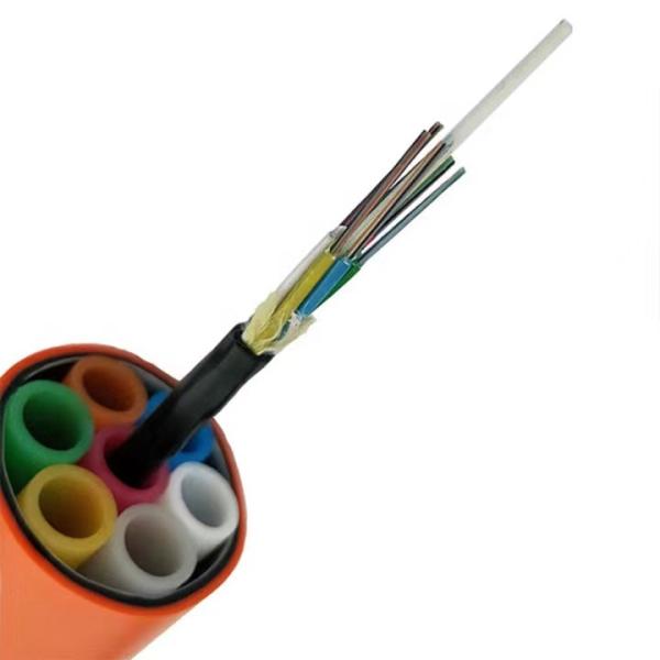 GCYFY Micro Duct Air Blown Fiber Optic Cable 24 48 96 Core Lightweight High Density Fiber Cable